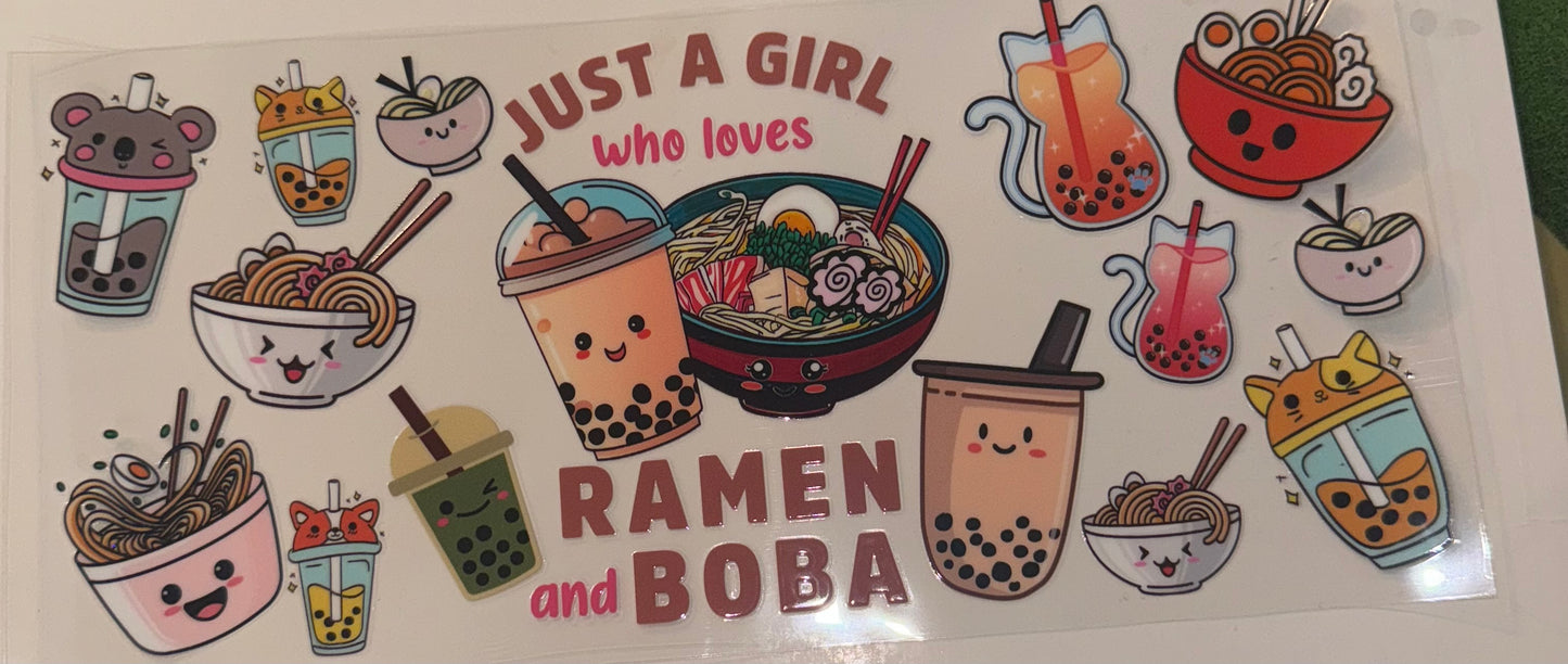 Ramen and boba