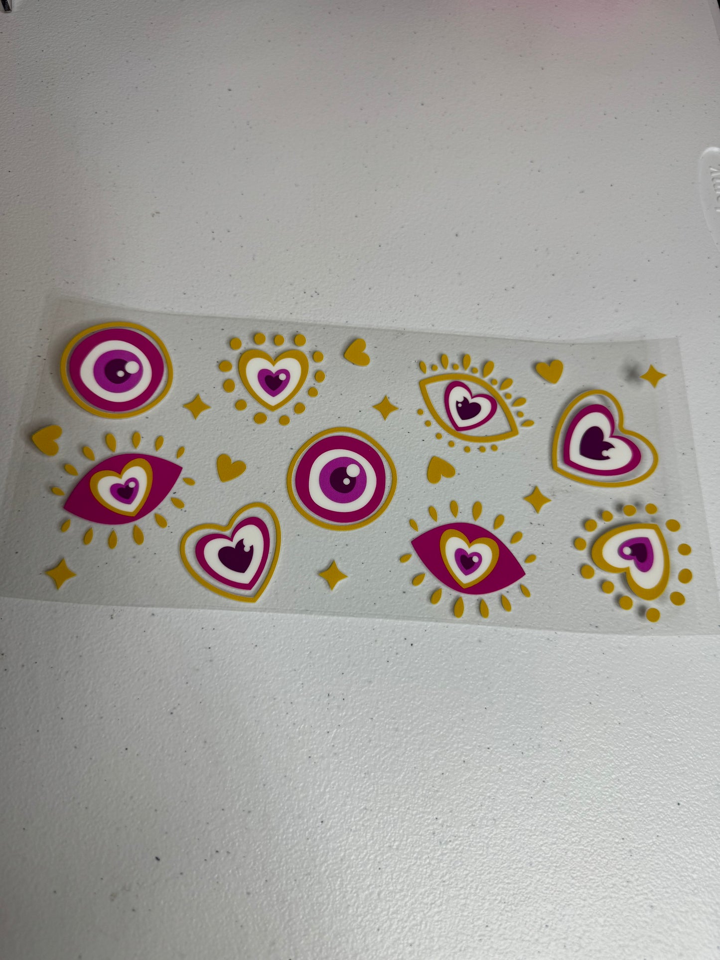 Pink ojo hearts