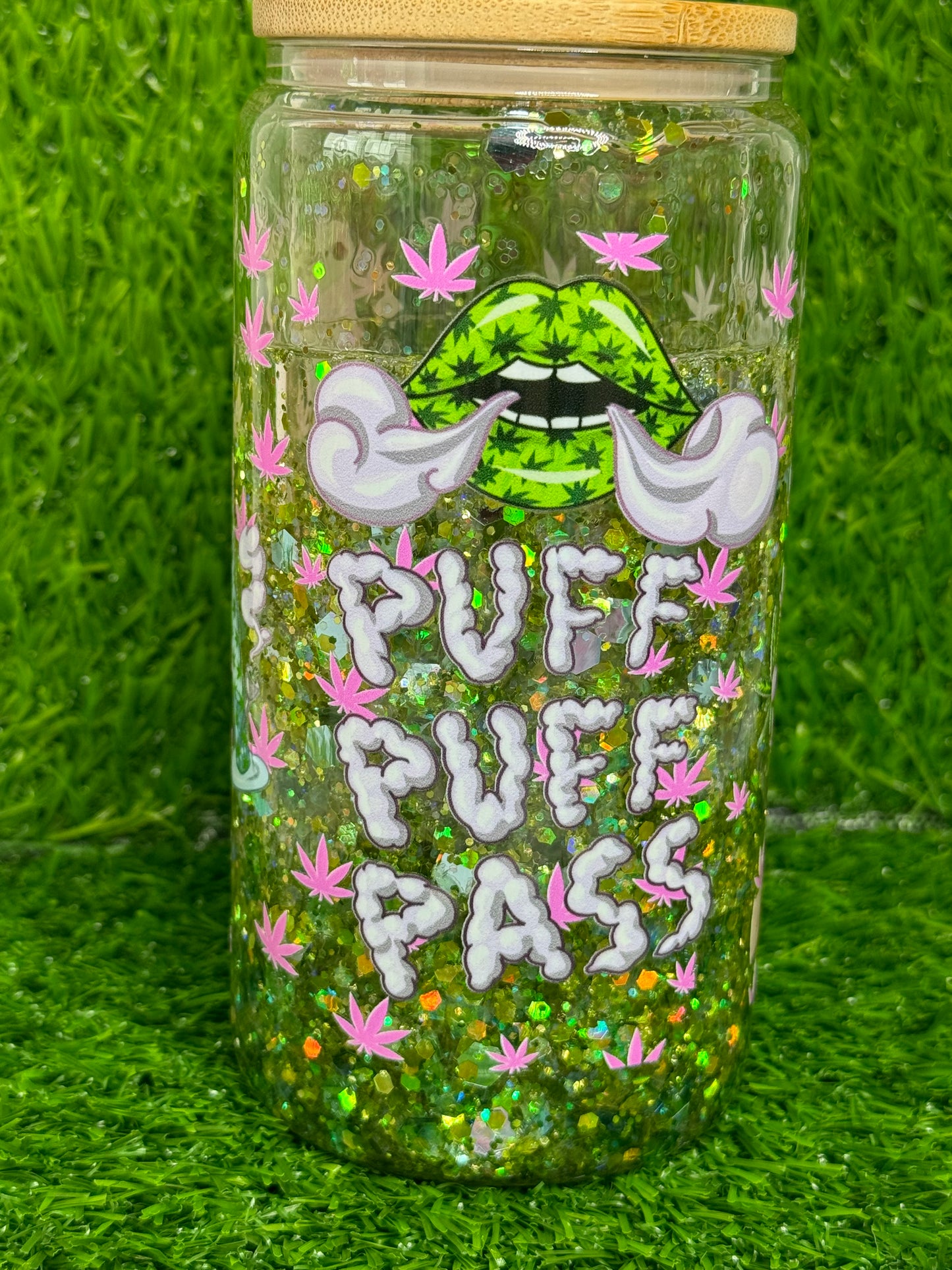 Puff puff pass Snowglobe (discounted-big air bubble)