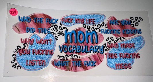 Mom vocabulary