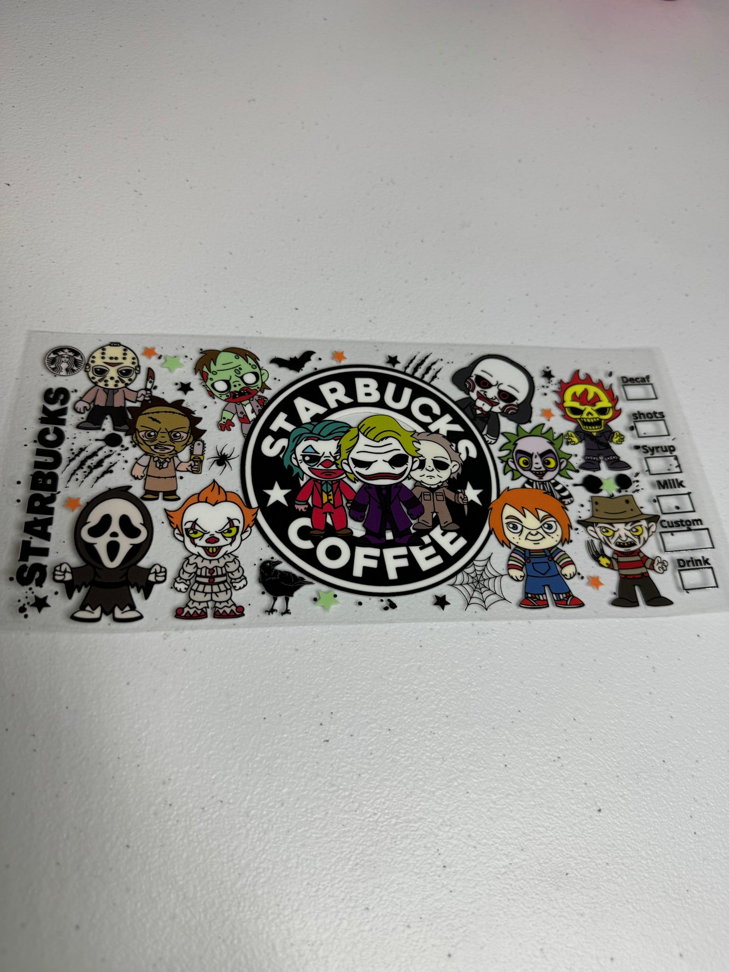 Horror starbs coffee