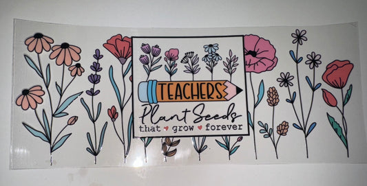 Teachers plant seeds