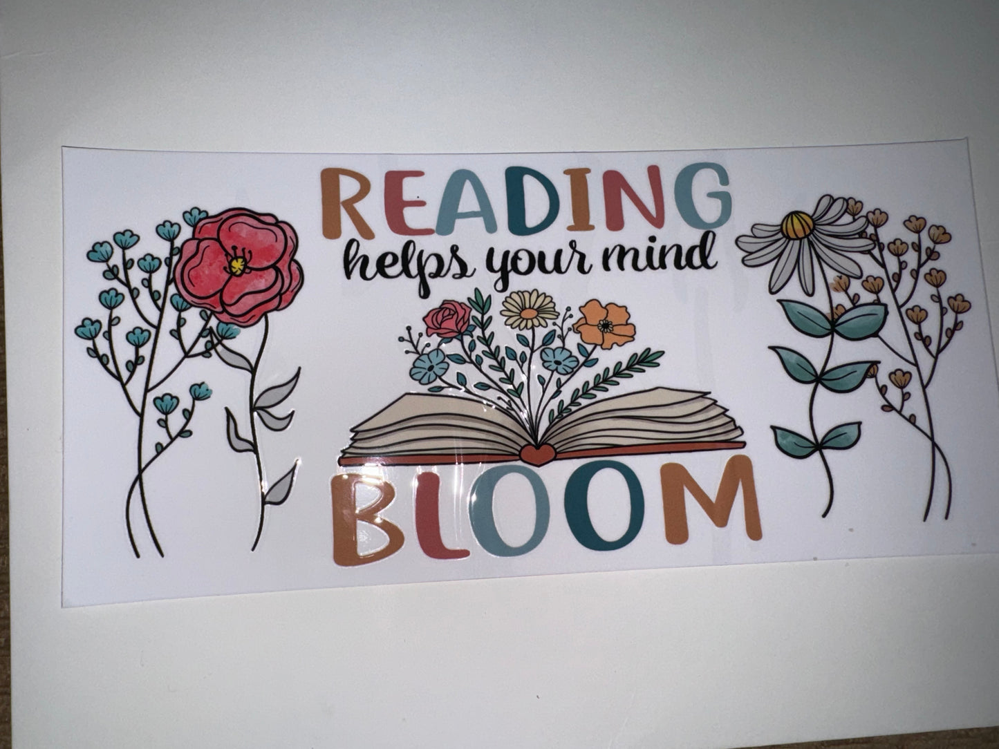 Reading helps the mind bloom #2