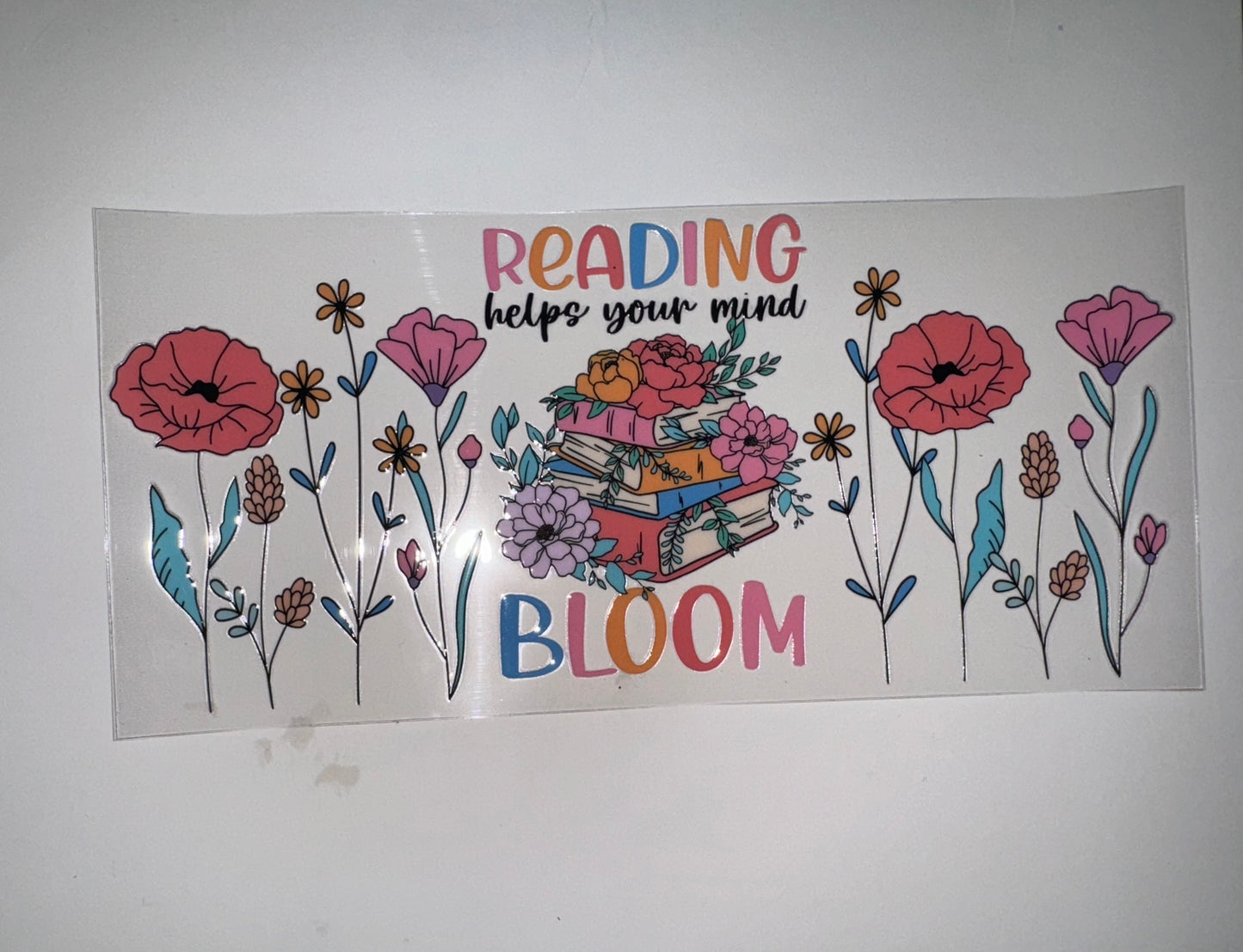 Reading helps the mind bloom #1