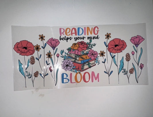 Reading helps the mind bloom #1