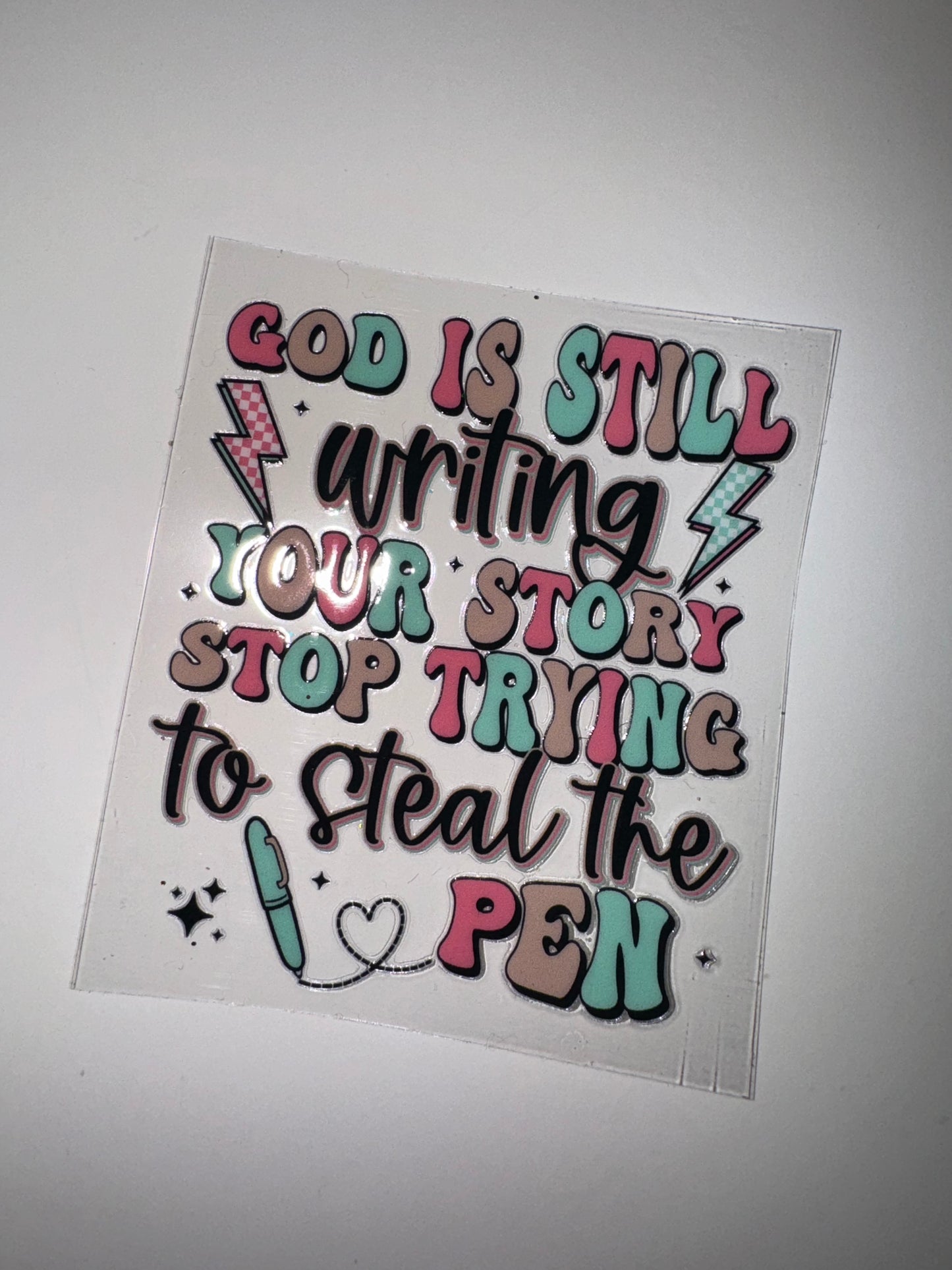 God is still writing your story