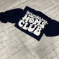 Overstimulated Mom's Club sweatshirt (front and back print)